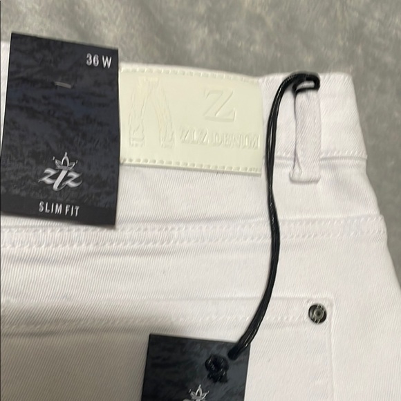 Men’s ZLZ SLIM FIT DENIM JEANS SZ 36 - Picture 12 of 13